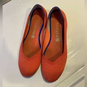 Rothy’s - size 11 orange round toed flats